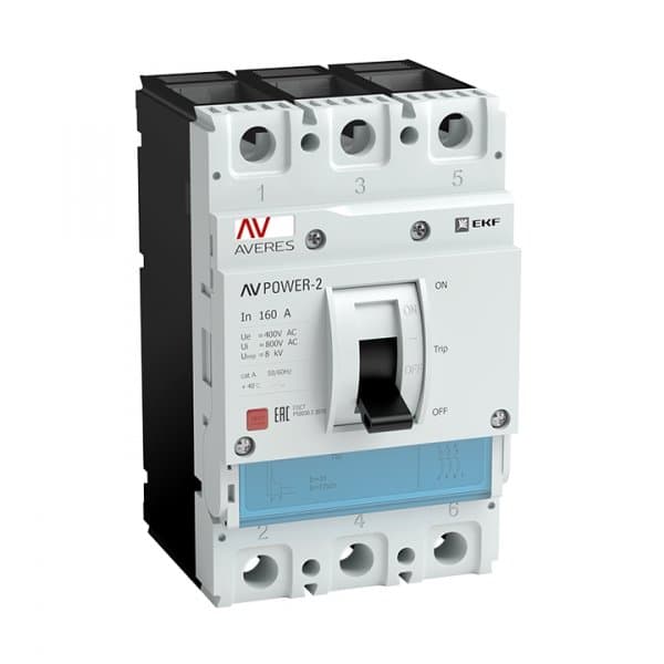 EKF Averes Автоматический выключатель AV POWER-1/3 160А 35kA TR — миниатюра 1