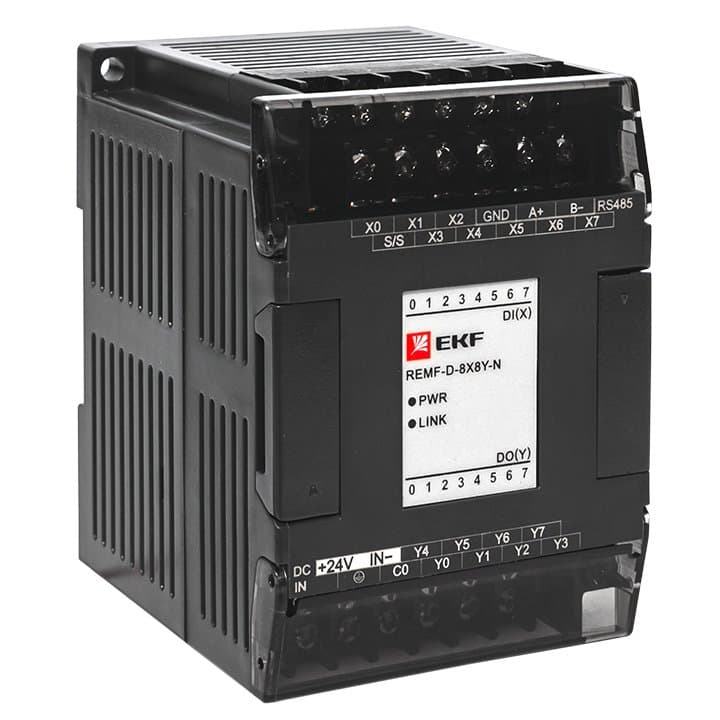 Модуль дискретного в/в REMF 8/8 N PRO-Logic EKF — миниатюра 1