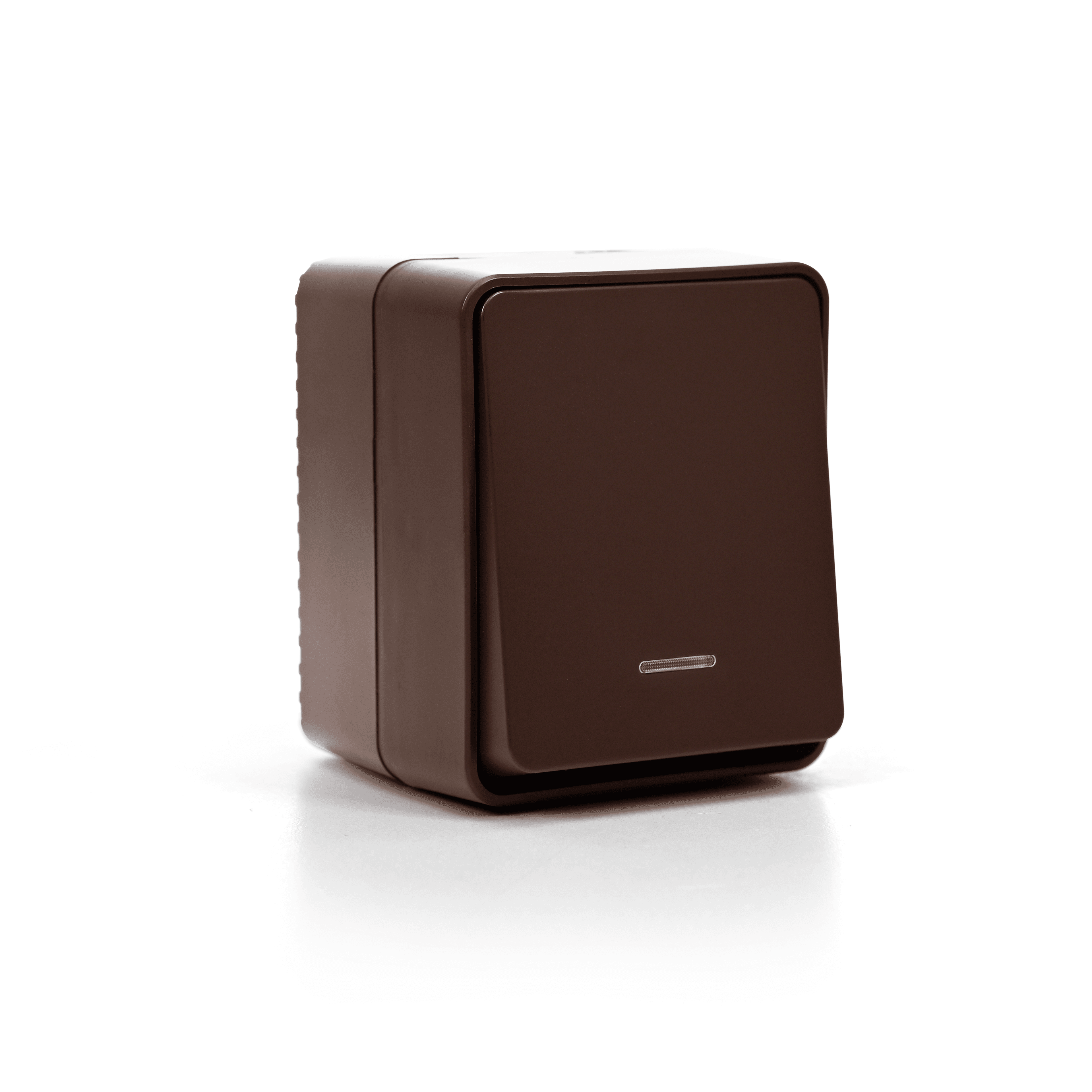Systeme Electric AtlasDesign Profi54 Наруж Коричневый Выключатель 1-клавишный с подсветкой 10 АХ — миниатюра 4