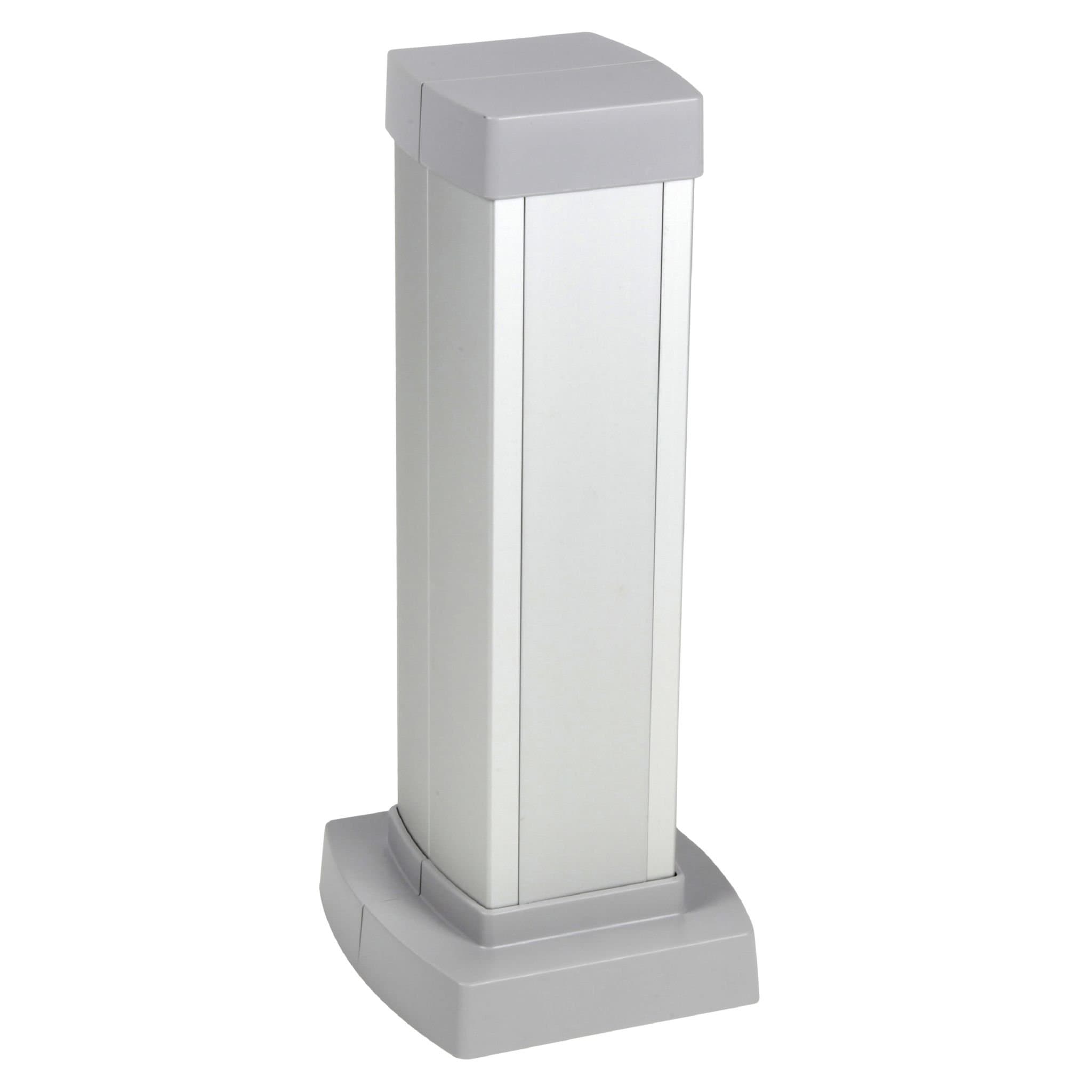 Legrand Snap-On мобильная колонна алюминиевая с крышкой из алюминия 1 секция, высота 2 метра, цвет алюминий 653001 — миниатюра 2