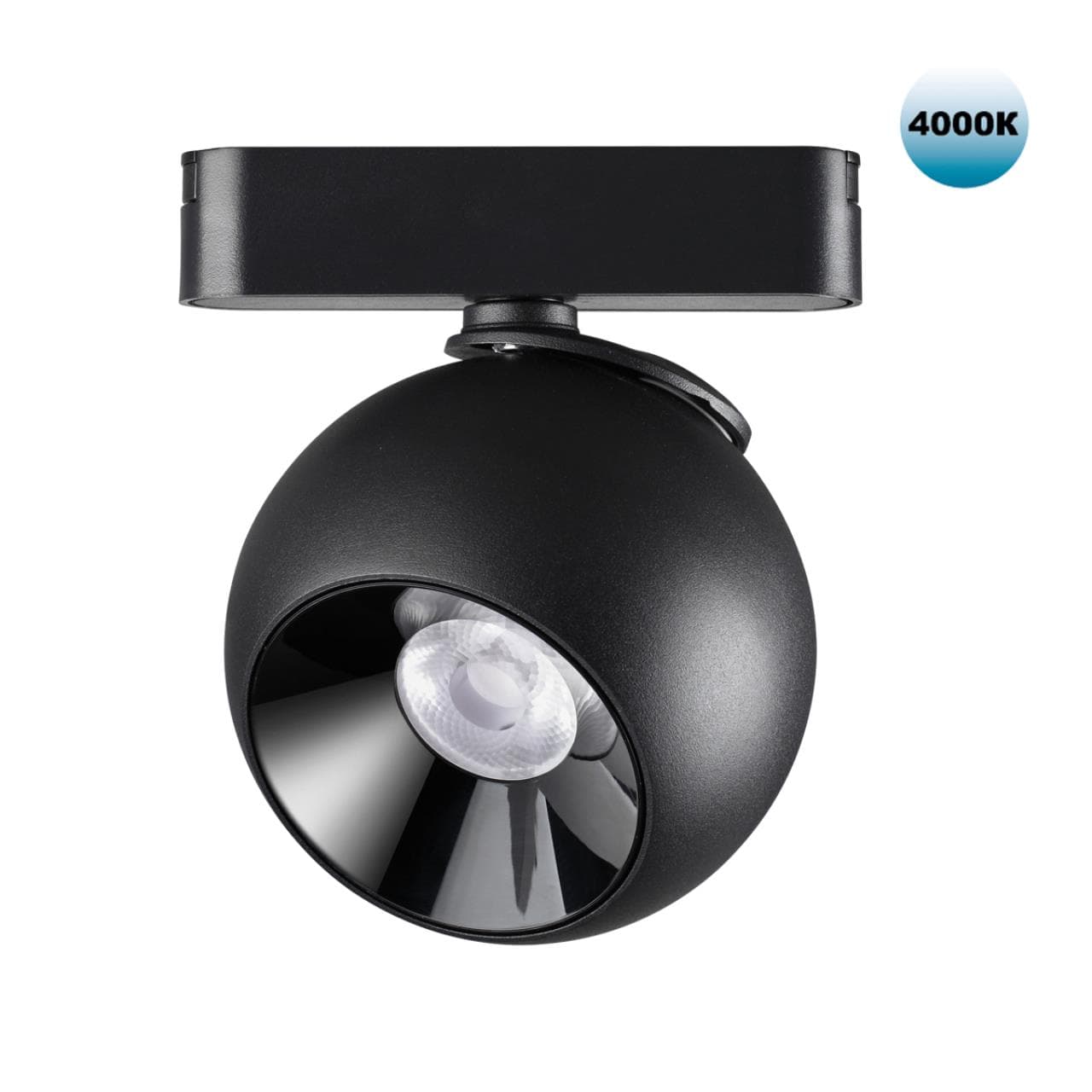 Novotech 359100 SHINO NT23 000 черный Трековый светильник для низков. шинопровода IP20 LED 4000K 12W 48V 960Лм SMAL