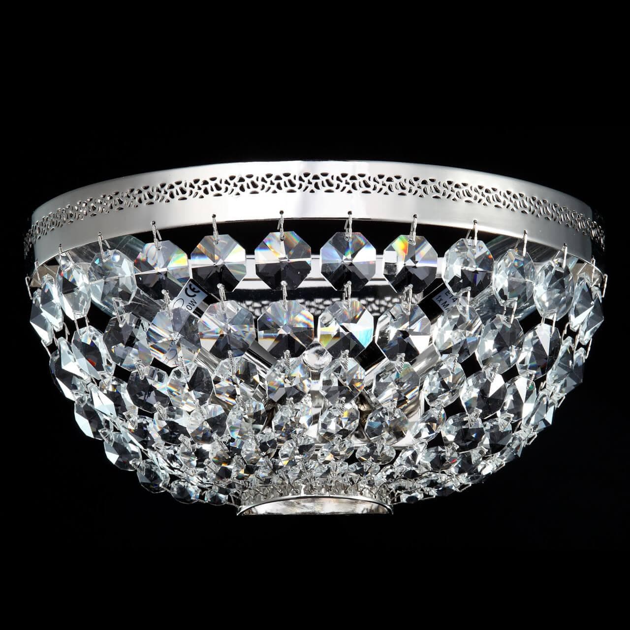 Maytoni Royal Classic Ottilia Никель Бра 2xE14 60W DIA700-WL-02-N — миниатюра 4