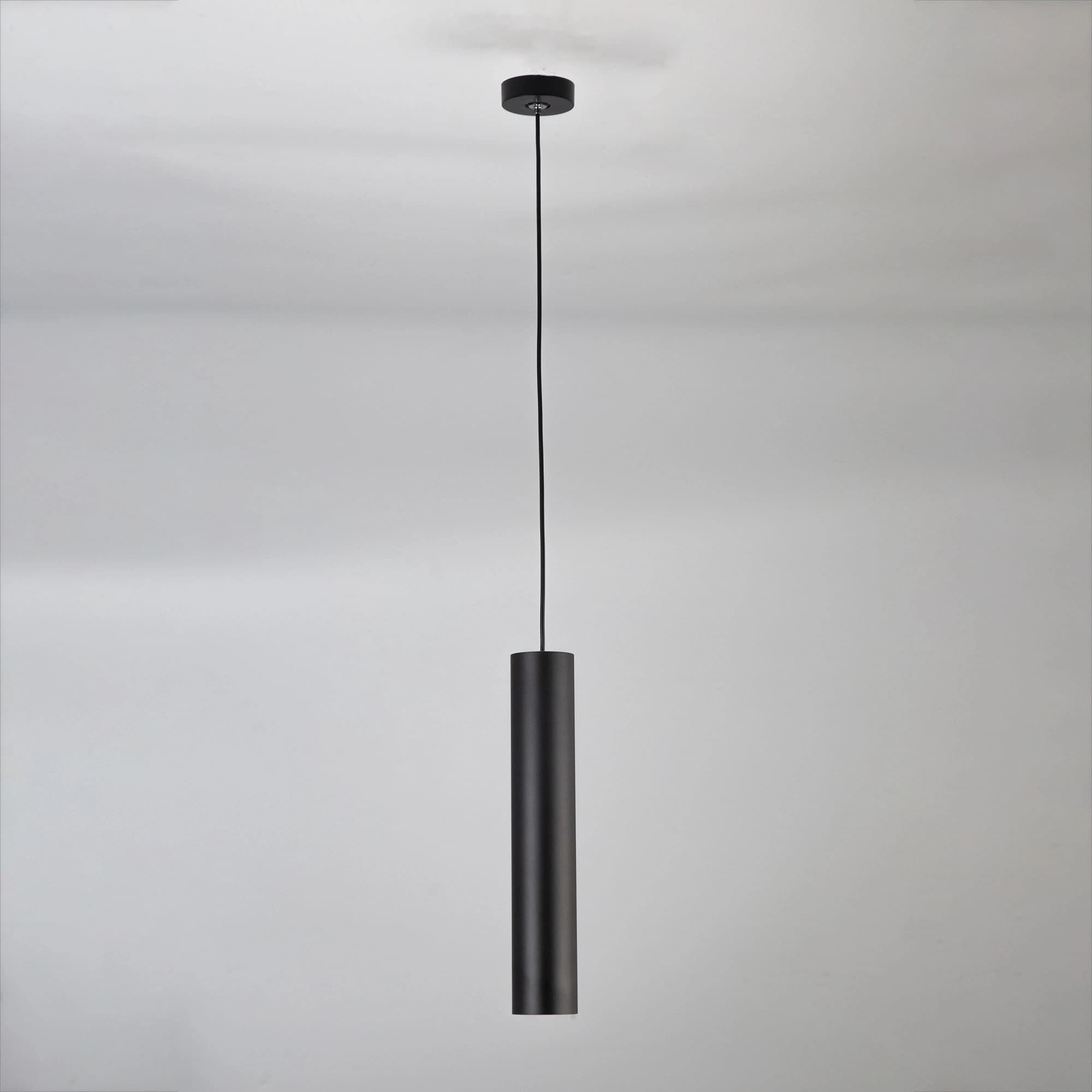 Citilux CL01PB121N Тубус Черный Светильник подвесной 12W*4000K — миниатюра 3