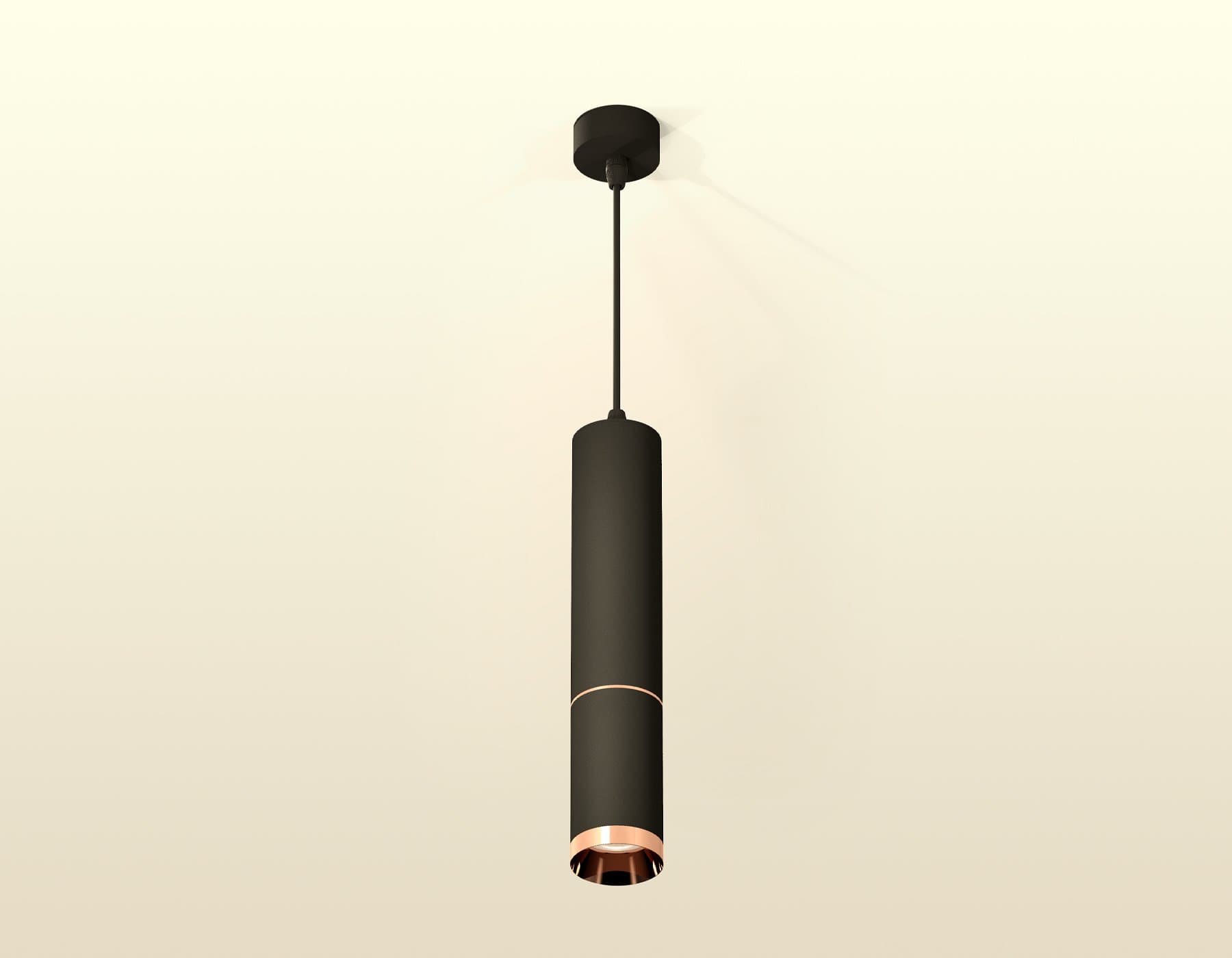 Ambrella Комплект подвесного светильника XP6323030 SBK/PPG черный песок/золото розовое полированное MR16 GU5.3 (A2302, C6356, A2063, C6323, N6135) — миниатюра 3
