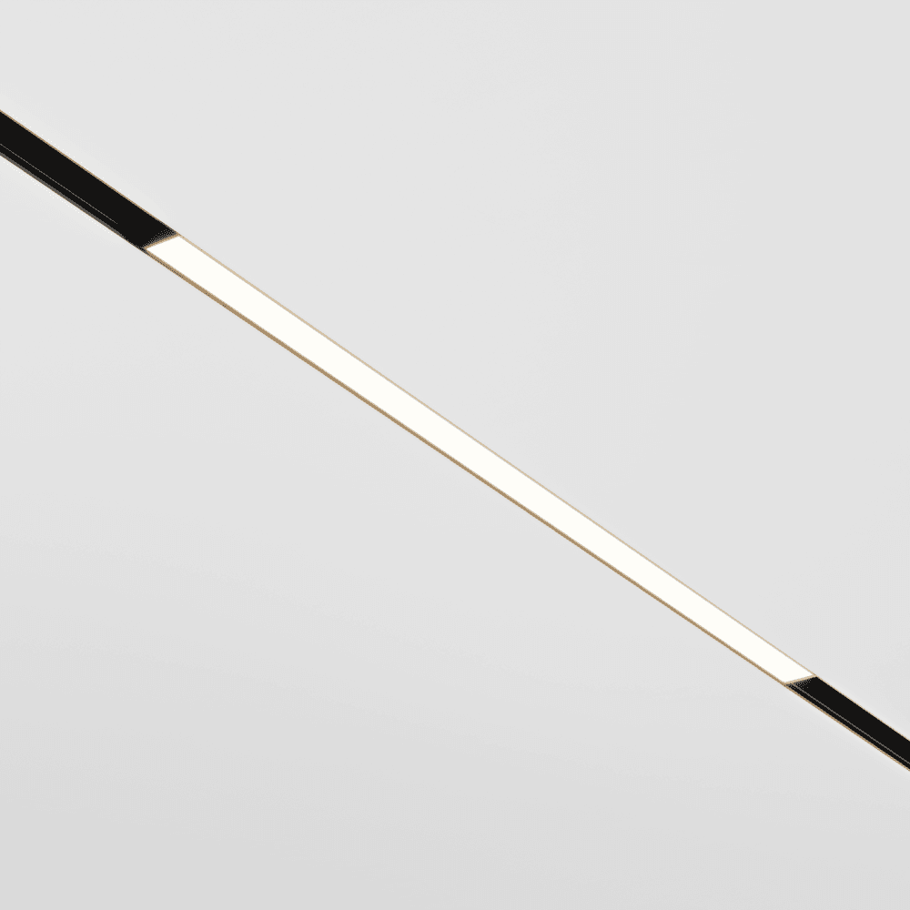 Maytoni Magnetic track system Черный Трековый светильник TR030-2-24W3K-B