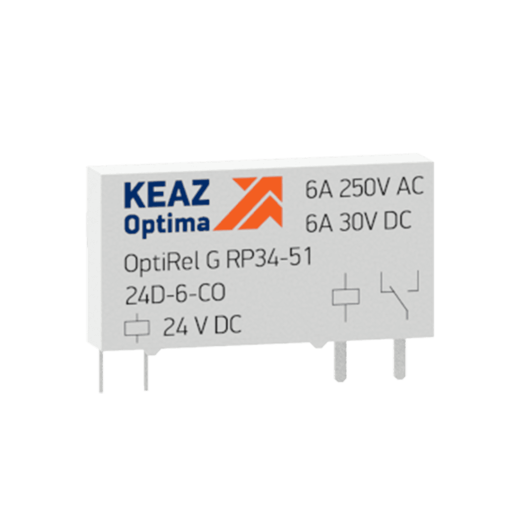 КЭАЗ Реле промежуточное OptiRel G RP34-51-60D-6-CO