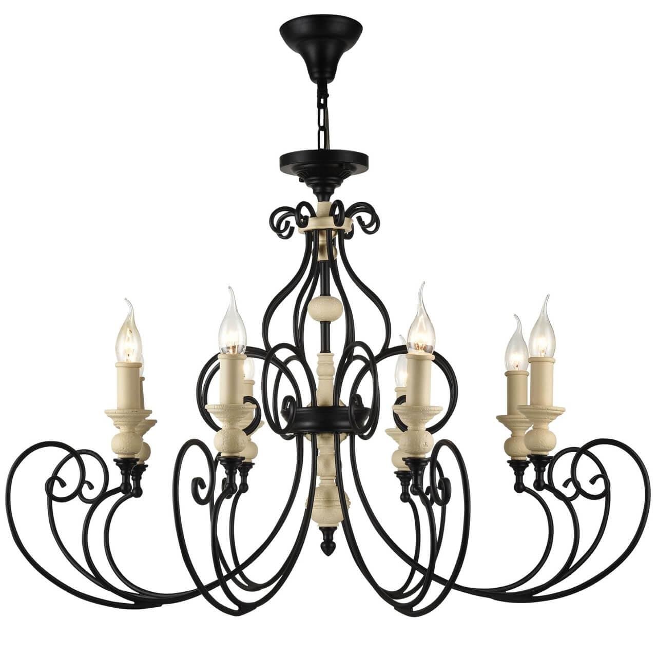 Maytoni House Karina Черный Люстра 8xE14 60W H631-PL-08-B — миниатюра 9