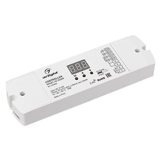Arlight Контроллер тока SMART-K5-RGBW (12-36V, 4x700mA, 2.4G) (IP20 Пластик, 5 лет) 023004