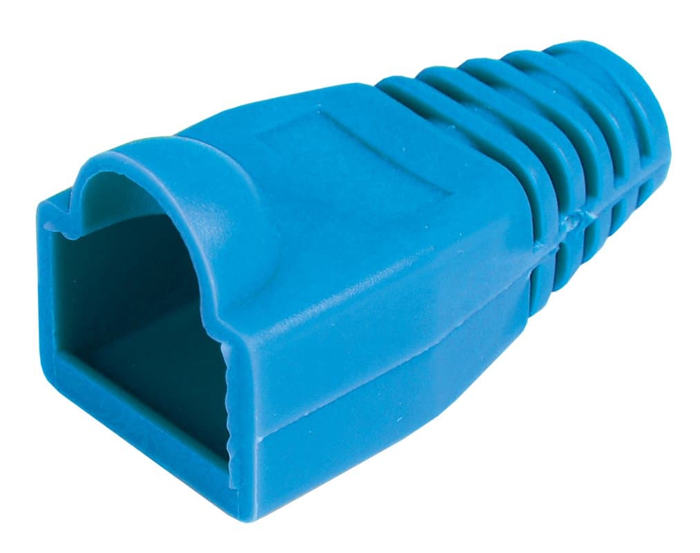 IEK ITK Колпачок изолирующий для разъема RJ-45, PVC, СИНИЙ CS4-13 — миниатюра 1