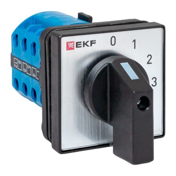 EKF Переключатель кулачковый ПК-1-102 10А 2P «0-1-2-3» IP65 — миниатюра 1