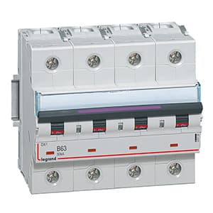 Legrand DX3 Автоматический выключатель 50кА 63А 4P B 410128 — миниатюра 2