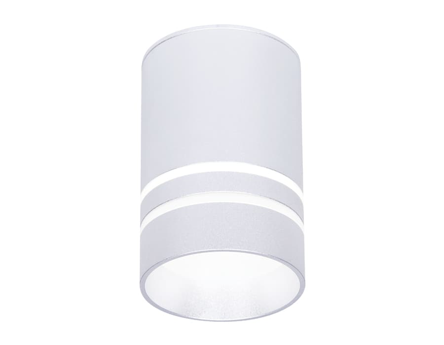 Ambrella Накладной светодиодный точечный светильник TN236 SL/S серебро/песок LED 4200K 5W D60*100