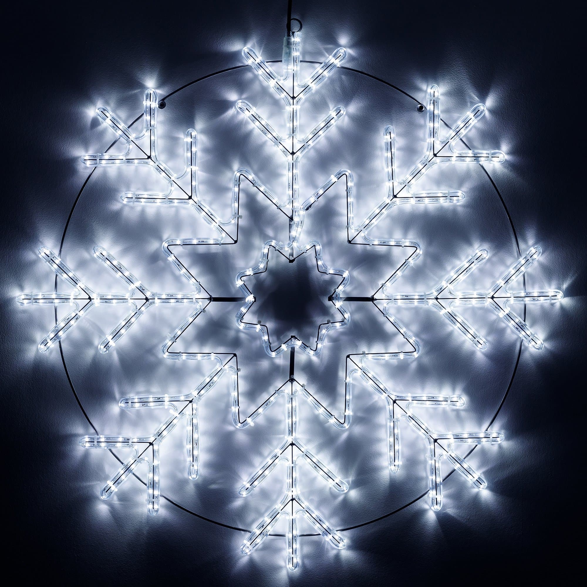 Arlight Фигура ARD-SNOWFLAKE-M8-950x950-540LED White (230V, 33W) (Ardecoled, IP65) 034254