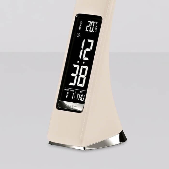 Ambrella Светодиодная настольная лампа с дисплеем DE511 BG бежевый LED 3000-6400K 6W — миниатюра 4