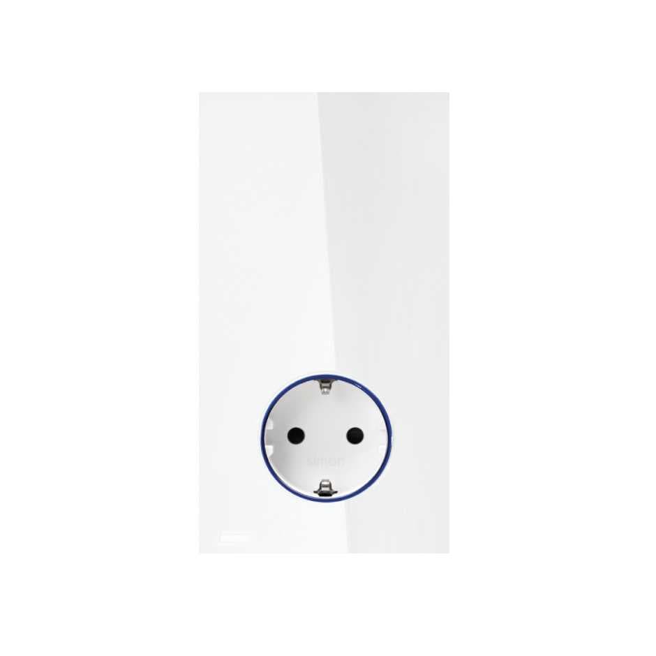 Simon 100 Белый глянец Hub Pro Simon iO с розеткой Schuko 2Р+Е 16А 250В~ 10034108-130