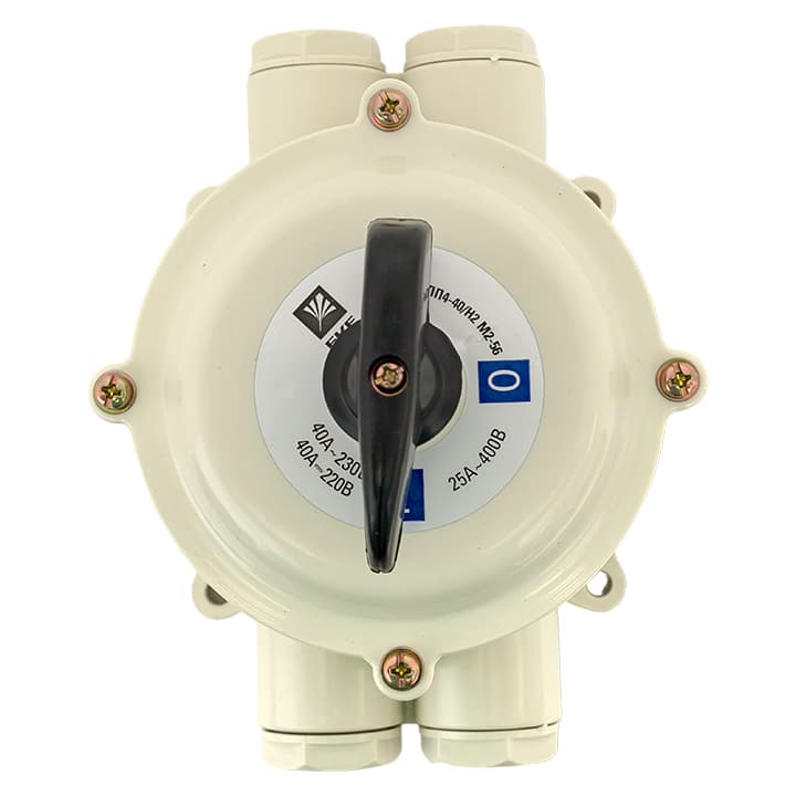 EKF PROxima Пакетный переключатель ПП 4-40/Н2 М2 пл. IP56 — миниатюра 3