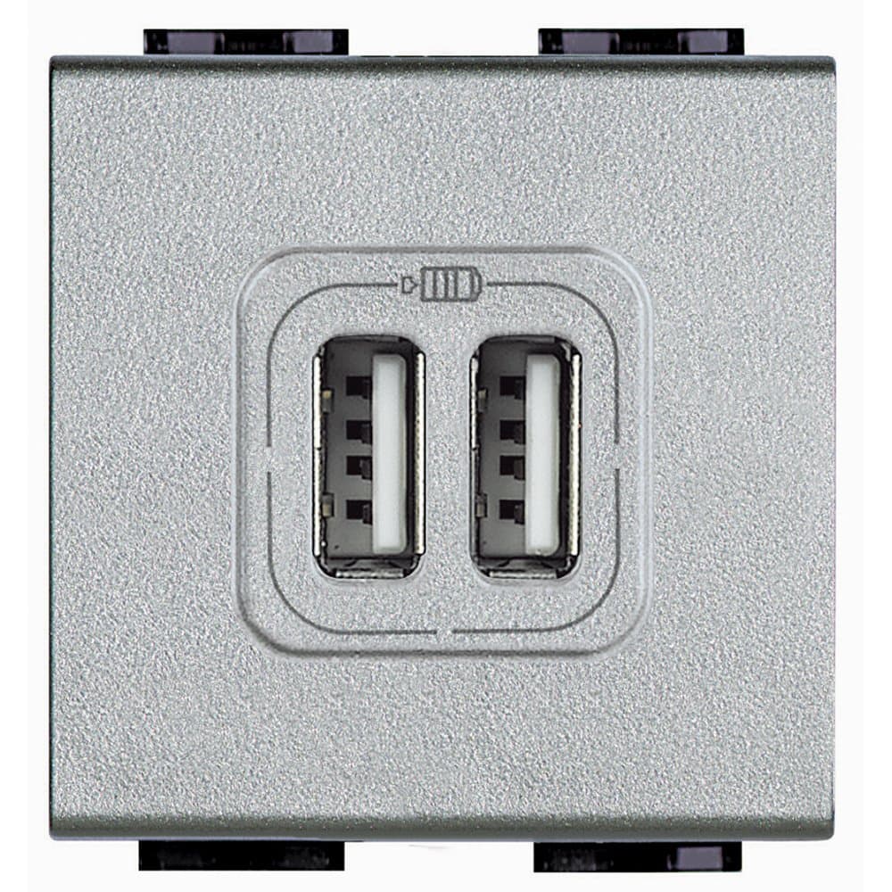 BT LL Алюминий Разъем для зарядки 2хUSB NT4285C2 — миниатюра 2