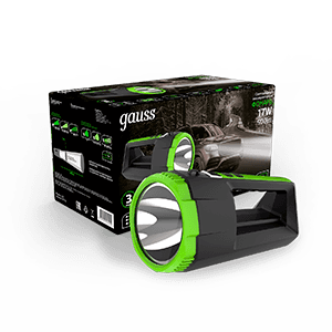 Gauss Фонарь прожекторный модель GFL702 17W 900lm Li-ion 10000mAh диммируемый LED 1/12 GF702 — миниатюра 5