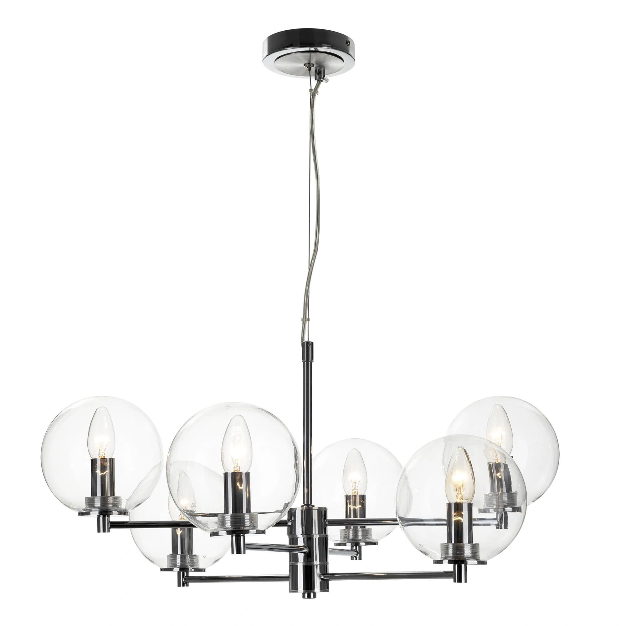 Citilux CL240161 Галлен Хром Люстра — миниатюра 2