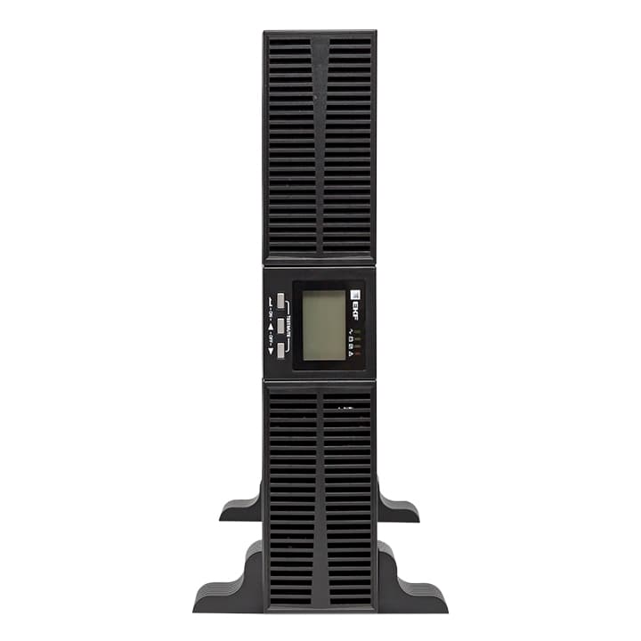 EKF Источник Бесперебойного Питания двойного преобразования E-Power SW900G4 10000 ВА ,3/1 380В/230В, без АКБ,для монтажа в стойку — миниатюра 3
