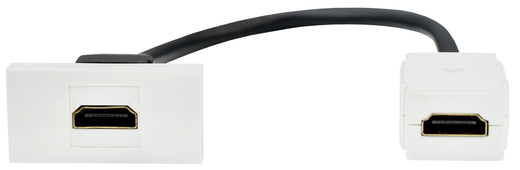 IEK PRIMER РКМ-10-00-П Розетка HDMI M/M (1 мод.) бел.