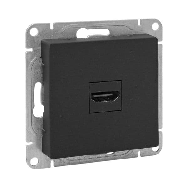 EKF Механизм розетки HDMI, чёрный Эпика