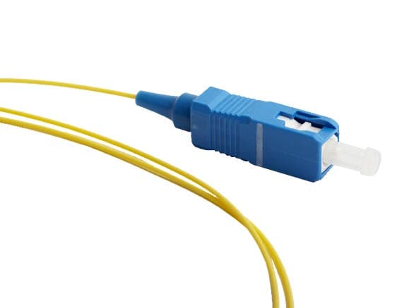 Hyperline FPT-B9-9-SC/UR-1M-LSZH-YL Пигтейл волоконно-оптический SM 9/125 (OS2), SC/UPC, 1 м, LSZH 27875