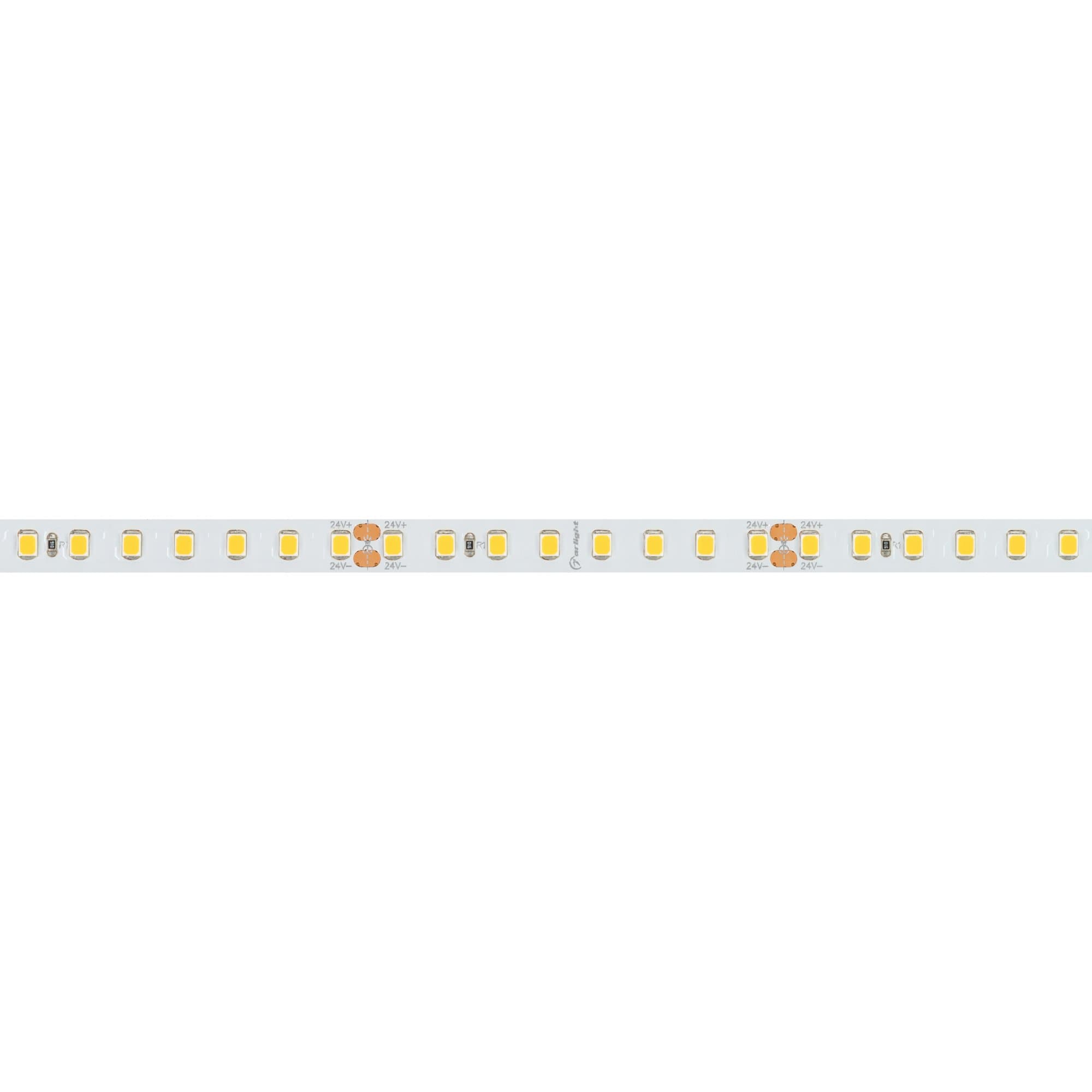 Arlight Лента RT-A128-8mm 24V Warm2700 (9.6 W/m, IP20, 2835, 5m) (высок.эфф.150 лм/Вт) 038759 — миниатюра 7
