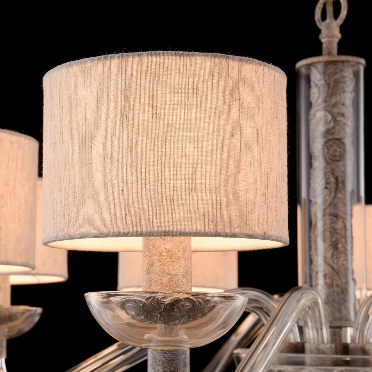 Maytoni Elegant Maryland Серый Люстра 8xE14 40W ARM526PL-08GR — миниатюра 11