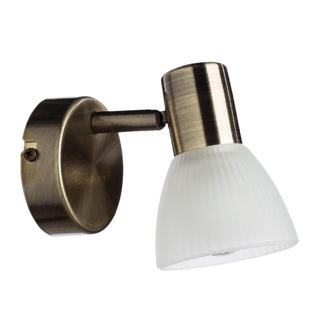 Arte Lamp Parry Бронза/Белый Спот 1x40W 1xE14 A5062AP-1AB