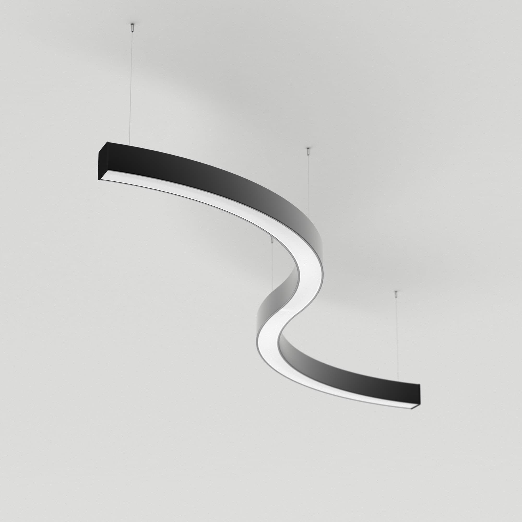 Arlight Светильник SP-LINE-HANG ARC-S3535-D800-65W Day4000 (BLACK, 230V) ( Металл) 034046(1) — миниатюра 1