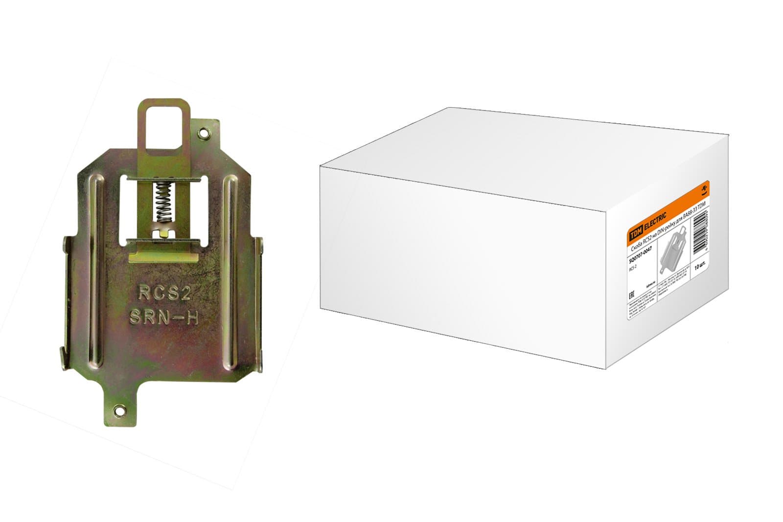 TDM Скоба RCS2 на DIN-рейку для ВА88-33 SQ0707-0047