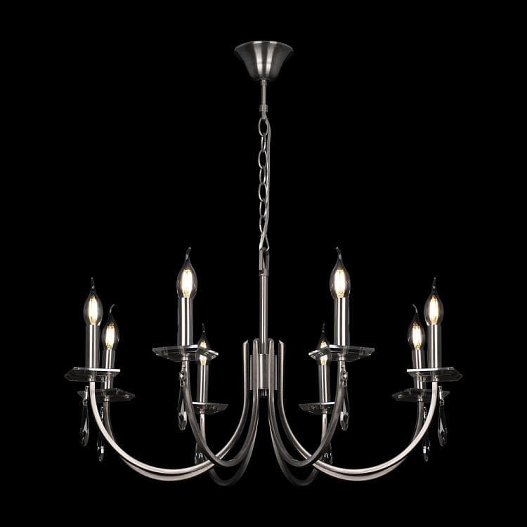 Freya Crystal Никель Люстра FR1006PL-08N — миниатюра 7