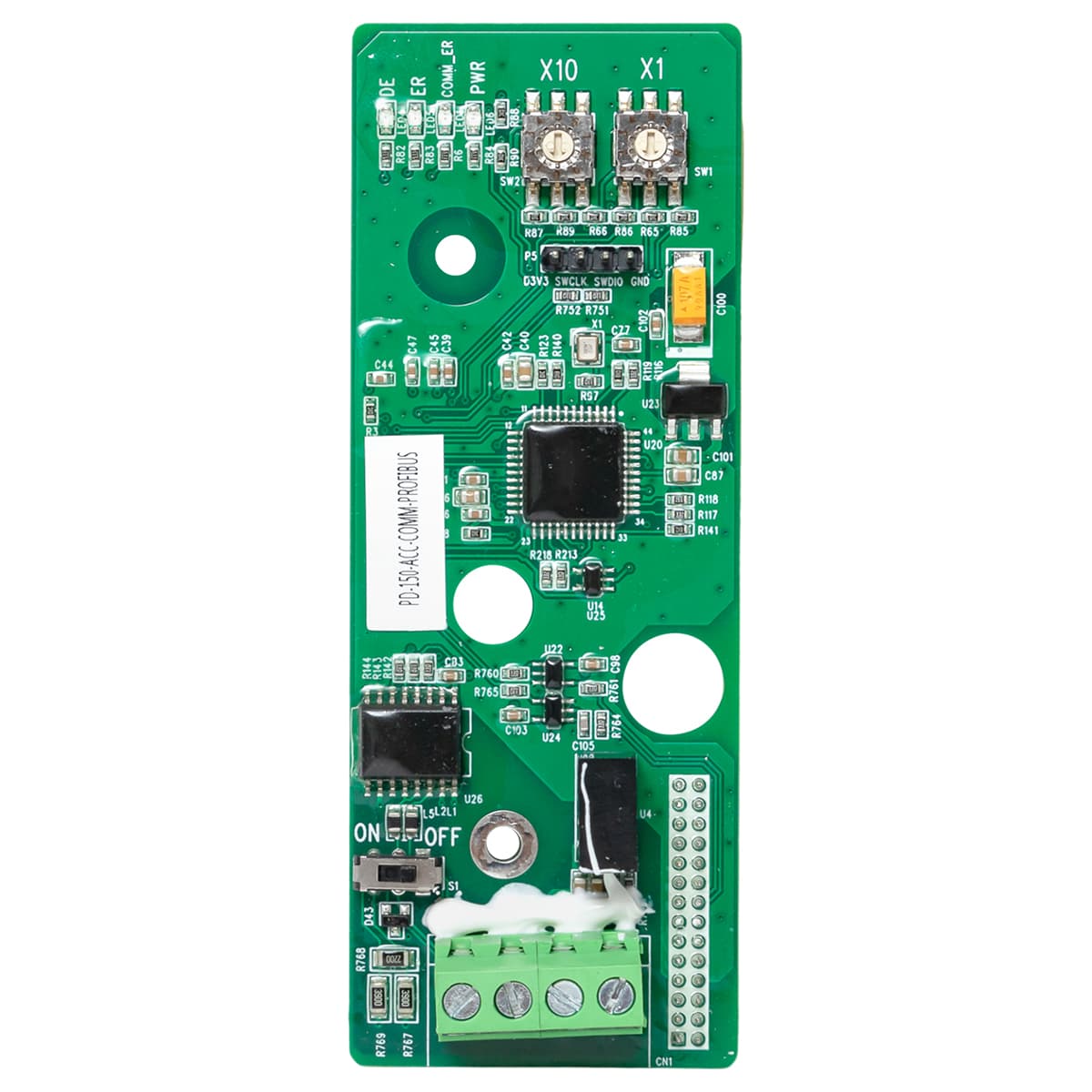 EKF Карта расширения для преобразователя частоты PRO-Drive PD-150-ACC-COMM-PROFIBUS — миниатюра 6