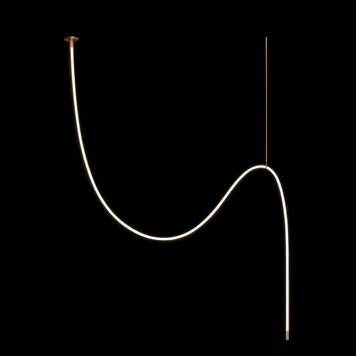 LOFT IT 10388C Brass Потолочный светильник Thread, шт