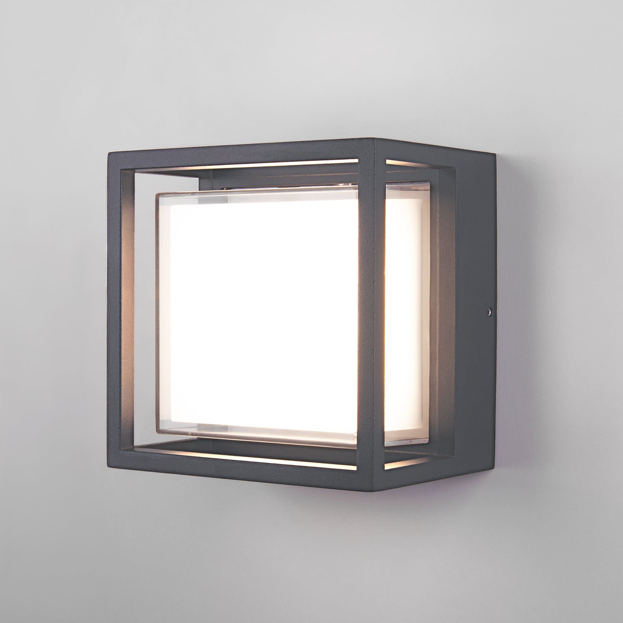 Elektrostandard 1533 TECHNO LED / Светильник садово-парковый серый a052254