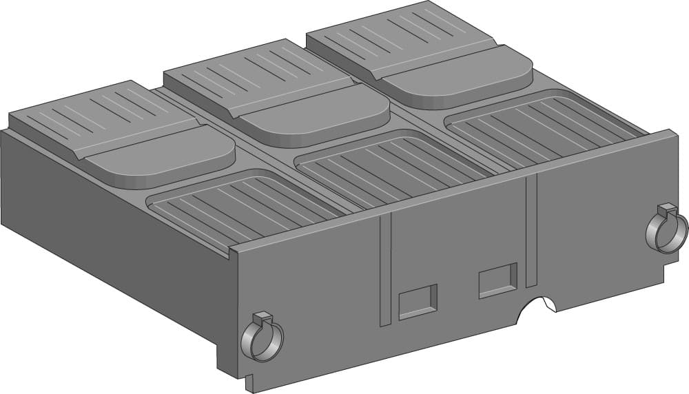Systeme Electric Короткая клеммная аглушка 3P (250)
