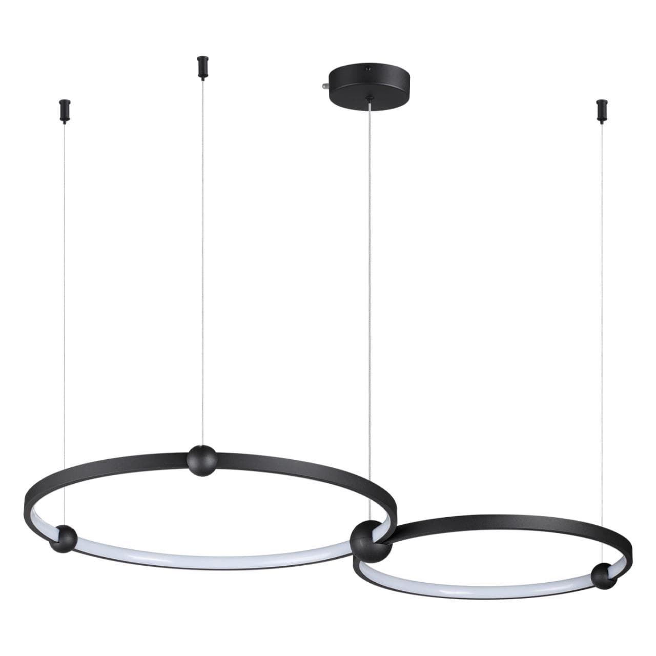 Lumion 6533/80L LEDIO LN23 022 чёрный Светильник подвесной LED 80W 3000-6000K 3182Лм 220V DIEGO