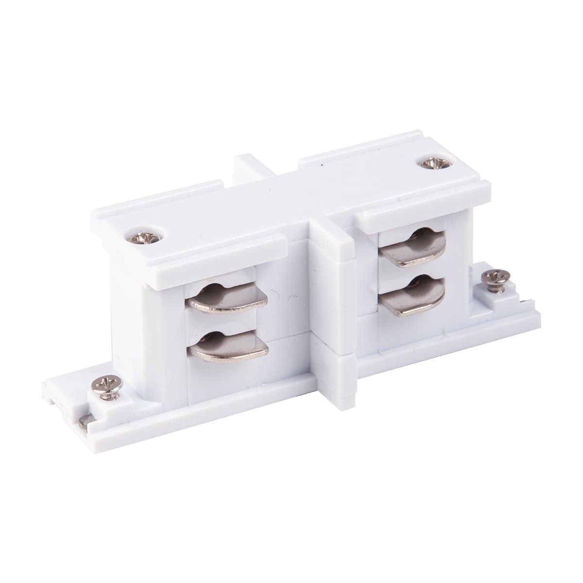 Elektrostandard TRC-1-3-II-WH / Соединитель электрический Коннектор прямой внутренний для трехфазного шинопровода (белый) a039593