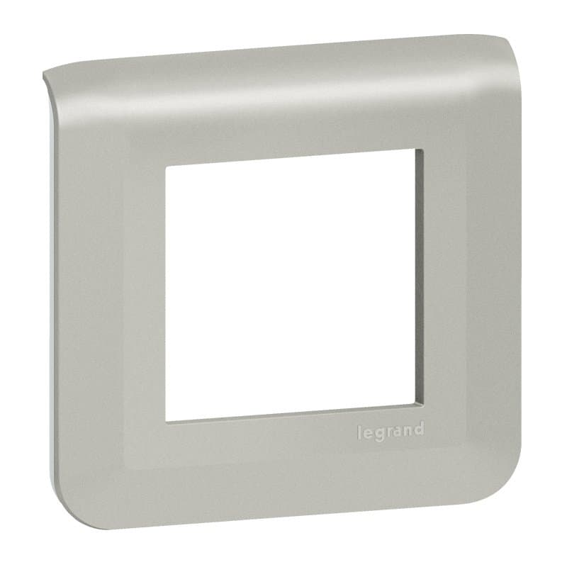 Legrand Mosaiс Рамка - Программа Mosaic - 2 модуля - алюминий 079302L — миниатюра 6