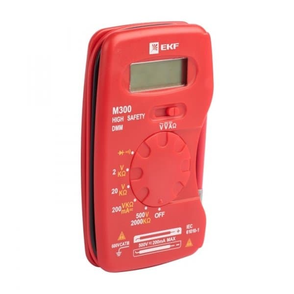 EKF PROxima Мультиметр цифровой M300 Expert In-180701-pm300