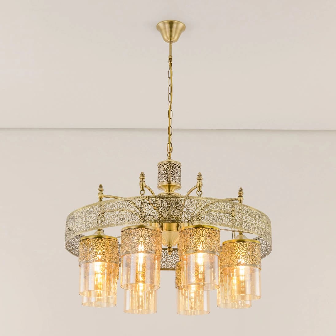 Citilux CL467183 Эмир Бронза Люстра — миниатюра 2
