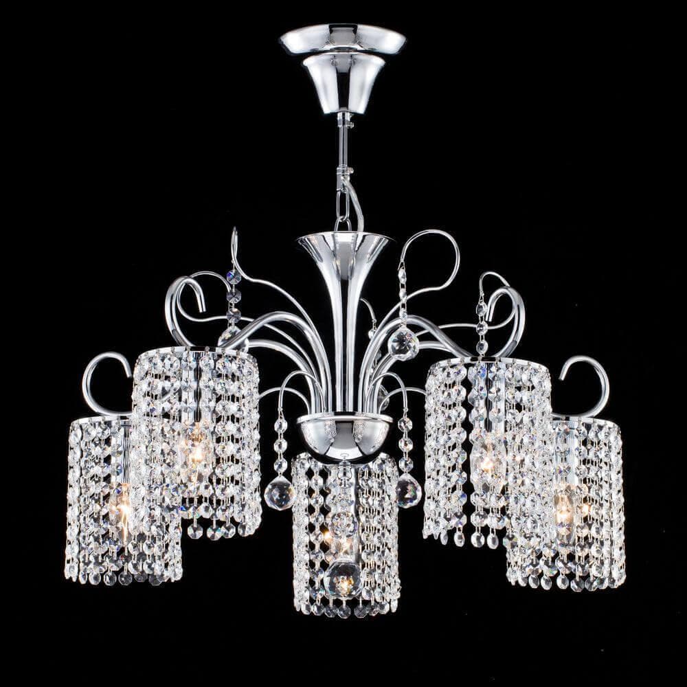 Freya Crystal Leona Хром Люстра E14 40W FR1127-PL-05-CH — миниатюра 6