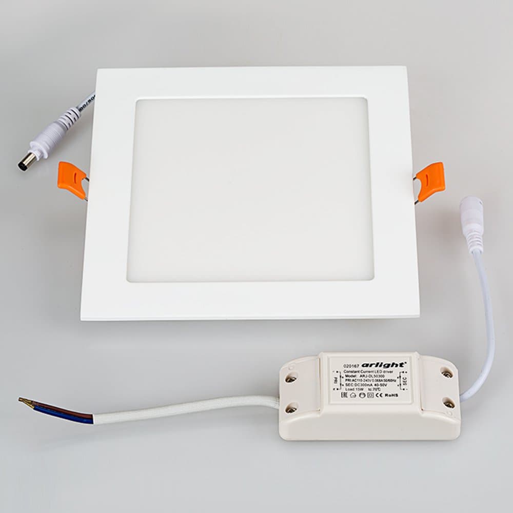 Arlight Светильник DL-172x172M-15W White (IP40 Металл, 3 года) 020131 — миниатюра 3