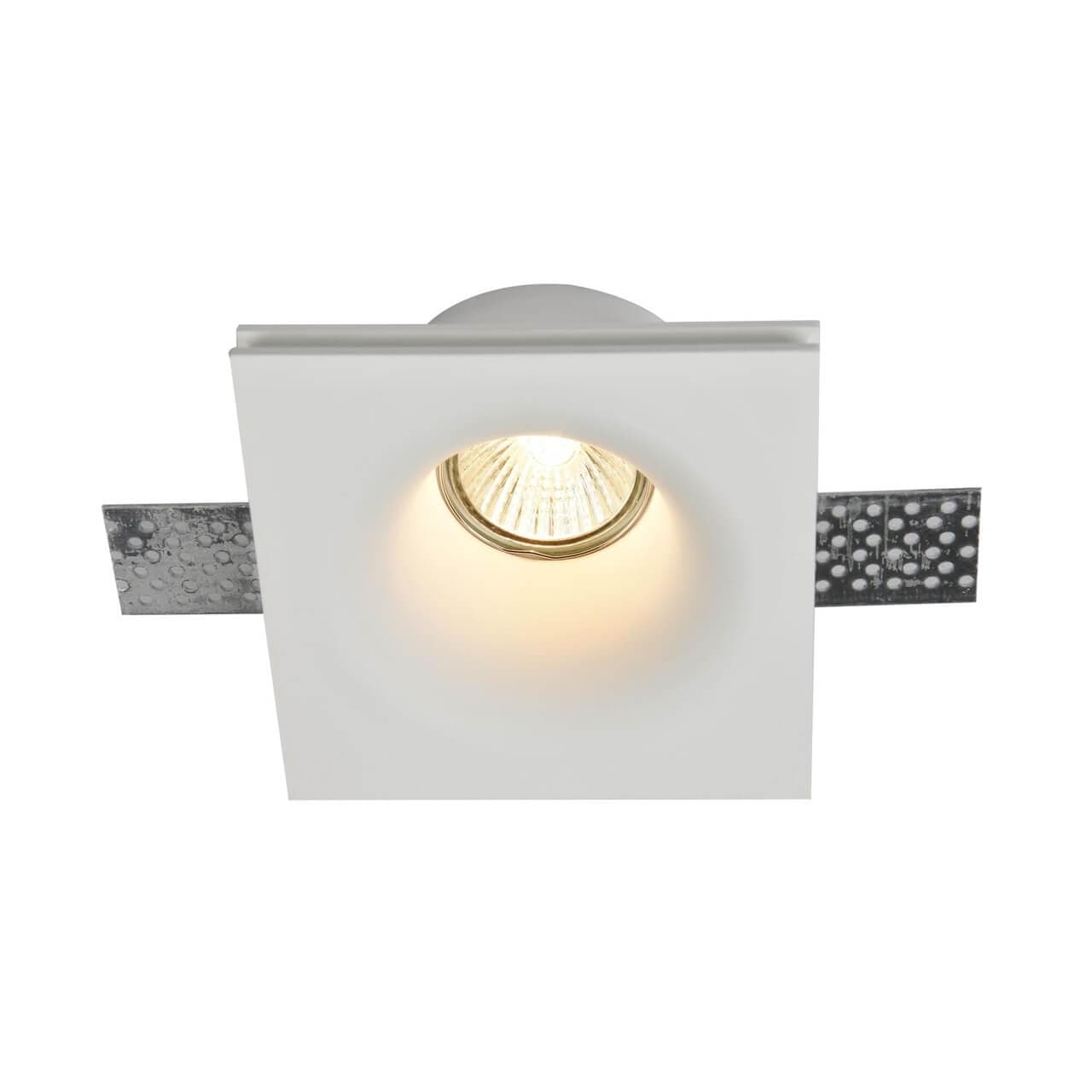 Maytoni DownLight Gyps Белый Встроенный светильник 1xGU10 35W DL001-1-01-W — миниатюра 12