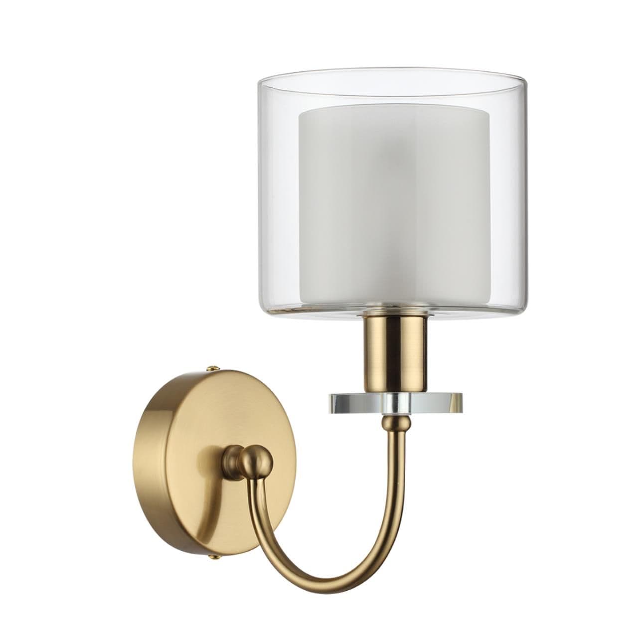 Odeon Light 5088/1W CLASSIC ODL25 655 античная бронза/стекло Бра E14 1*40W SAGA
