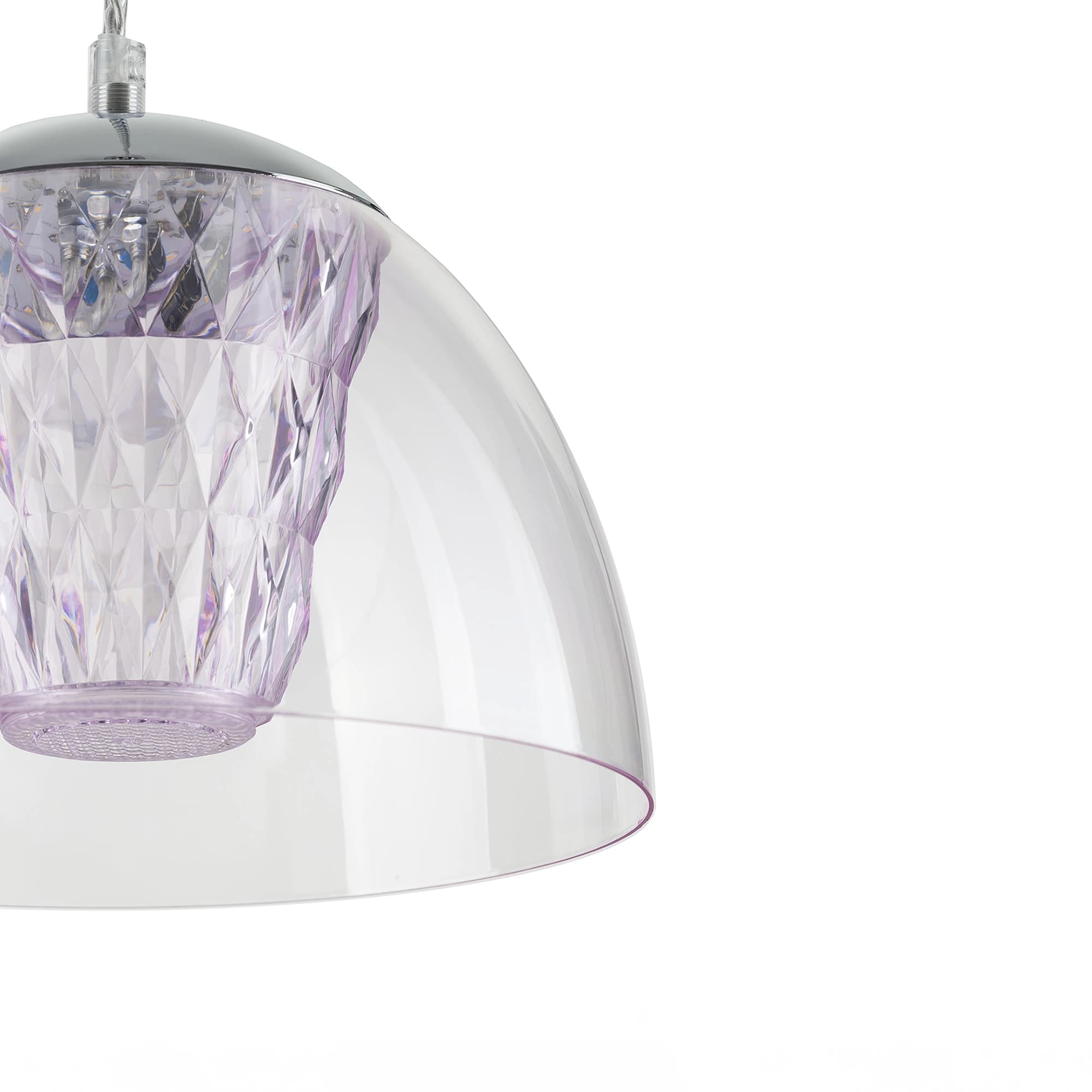 Citilux CL717114 Топаз Фиолетовый Подвес — миниатюра 13
