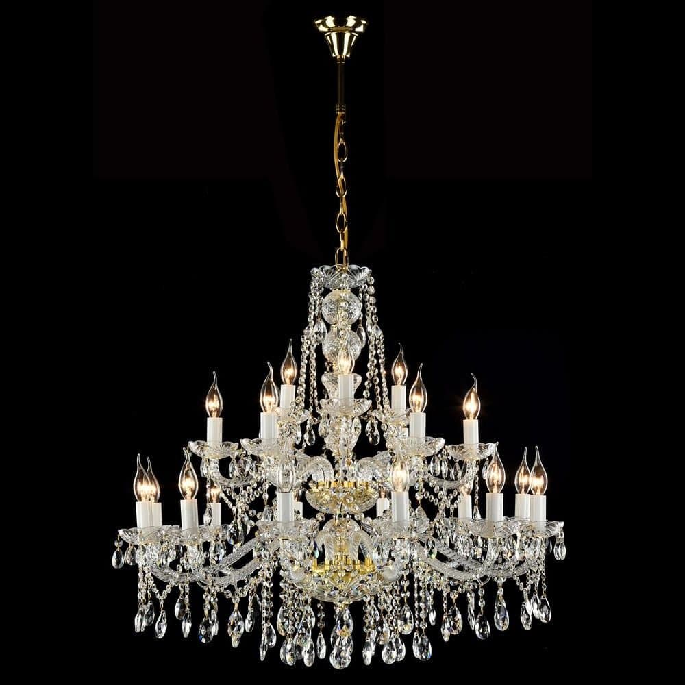 Maytoni Royal Classic Beatrix Золото Люстра 21xE14 60W DIA019-21-G