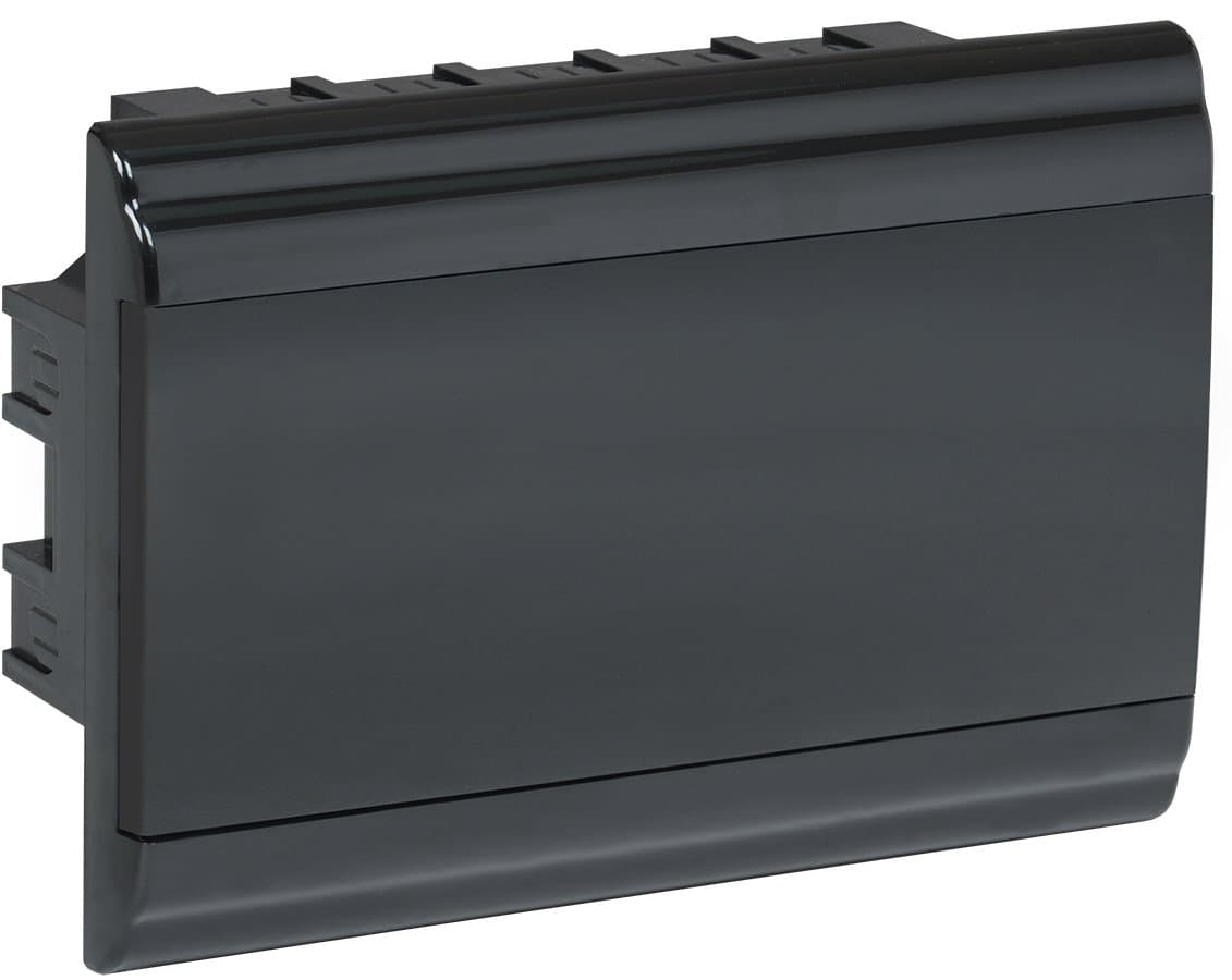 IEK PRIME Корпус пластиковый встраиваемый ЩРВ-П-12 черный IP41