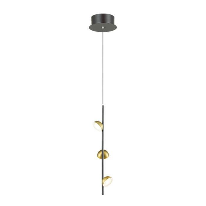 Odeon Light 4156/9L ODL19 53 Подвес LED 9W VERICA черный — миниатюра 1